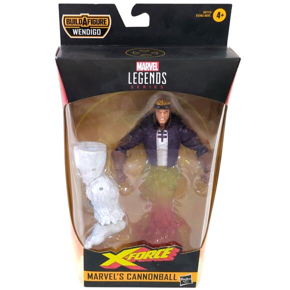 Marvel Legends X-Force Cannonball Action Figure X-Men Wendigo BAF Piece New NIB - Picture 1 of 2
